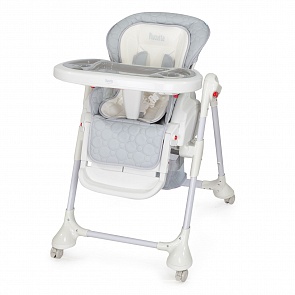 Стул-шезлонг для кормления Nuovita Tutela, цвет - Grigio goffratura/Серый с тиснением (Nuovita, M08_444)